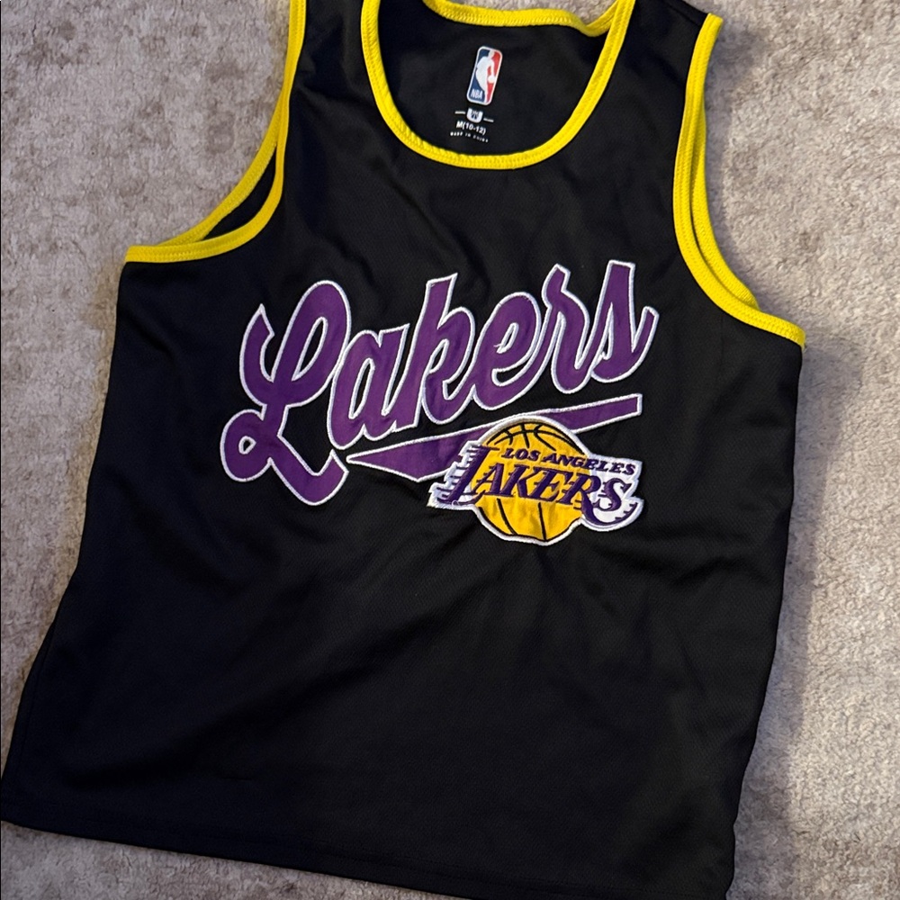 NBA Black and Yellow Jersey